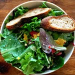 Healthy salad bowl prepared for weekly meal prep