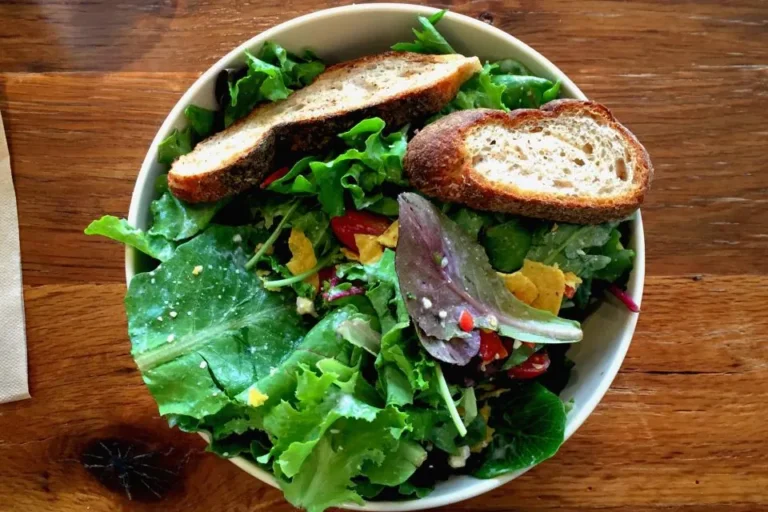 Healthy salad bowl prepared for weekly meal prep